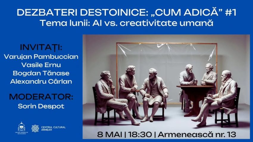 Creativitate vs. Algoritm – A început seria „Cum adică?” Creativitate vs. Algoritm – A început seria „Cum adică?”