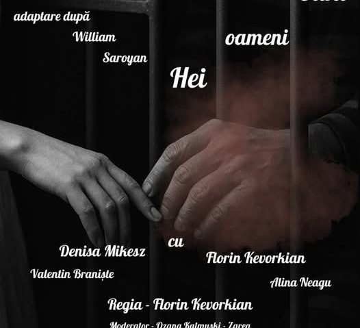 Spectacolul „Hei, oameni buni!” aduce, pe scena Teatrului Bacovia, mesajul profund umanist al lui William Saroyan Spectacolul „Hei, oameni buni!” aduce, pe scena Teatrului Bacovia, mesajul profund umanist al lui William Saroyan