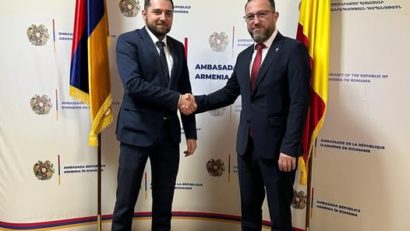 Diplomația parlamentară româno-armeană, consolidată printr-o nouă întâlnire la București