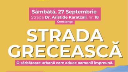 Strada Grecească – un eveniment cultural aproape de oameni și de țărmul mării