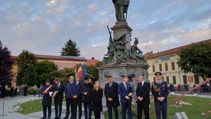Comemorare la Arad în memoria martirilor din 1849