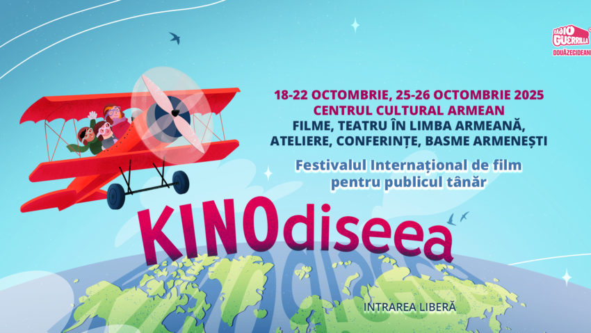 KINOdiseea la Centrul Cultural Armean | Două weekenduri pline de film și ateliere pentru copii și părinți KINOdiseea la Centrul Cultural Armean | Două weekenduri pline de film și ateliere pentru copii și părinți