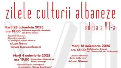 Zilele Culturii Albaneze revin la București cu o nouă ediție dedicată artei și dialogului cultural