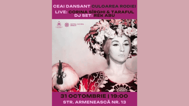 Noapte balcanică la Centrul Cultural Armean, cu Corina Sîrghi & Taraful și Rek Abu