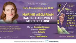 Noul roman al lui Narine Abgarian, lansat la București
