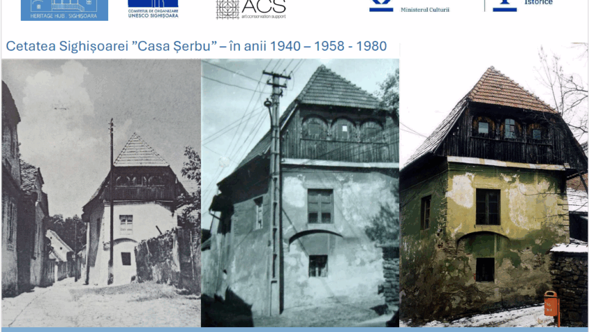 „Heritage Talks. Dialoguri despre Patrimoniu”, inițiat la Sighișoara