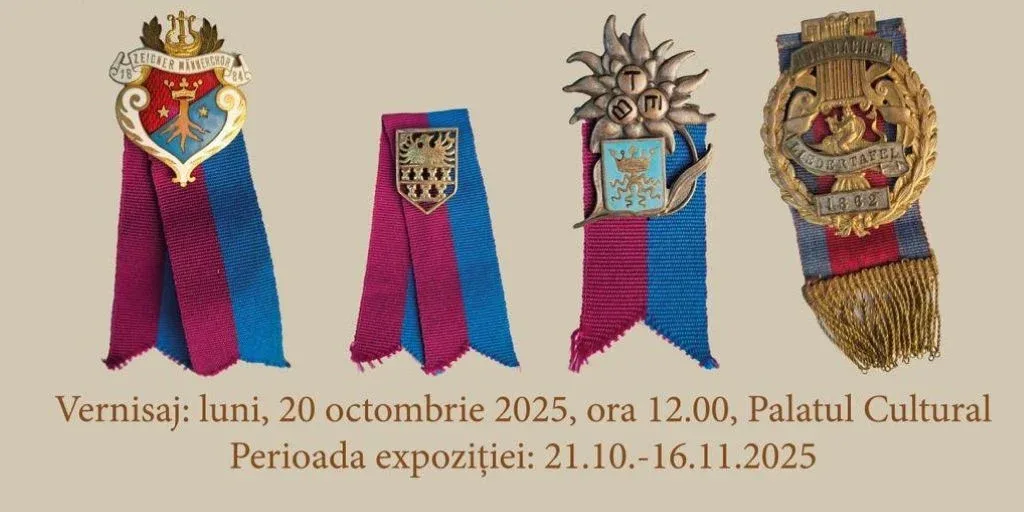 Insignele sașilor din Transilvania: o expoziție rară, deschisă la Arad până pe 16 noiembrie