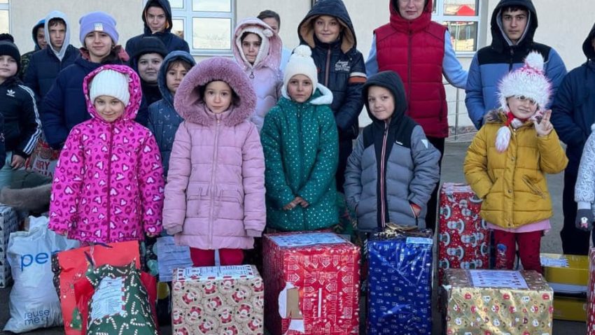 Strângere de donații de Crăciun la Odorheiu Secuiesc