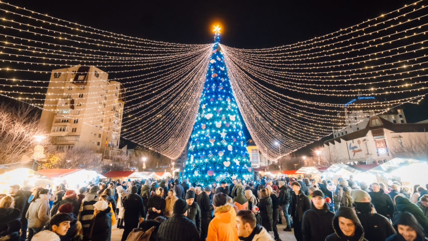 Târgul de Crăciun din Târgu Mureș se deschide pe 5 decembrie