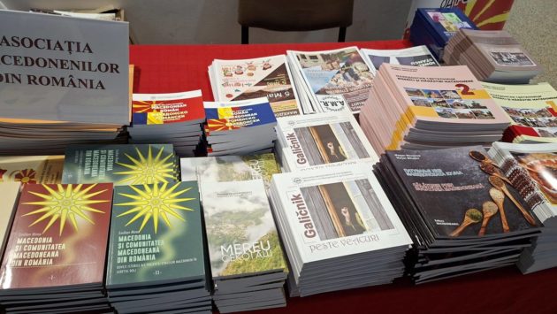 Asociația Macedonenilor din România a prezentat ultimele apariții editoriale la Târgul de carte Gaudeamus Radio România de la Iași