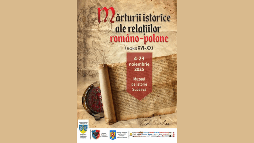 La Suceava a debutat expoziția „Mărturii istorice ale relațiilor polono-române (sec. XVI–XX)”