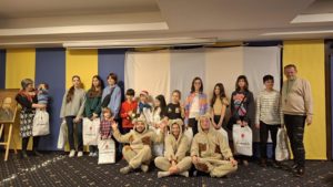 Spectacol pentru copii, organizat de Uniunea Ucrainenilor din România la București