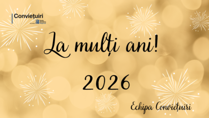 Echipa Conviețuiri urează un An Nou fericit!