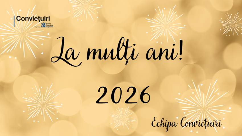 Echipa Conviețuiri urează un An Nou fericit!