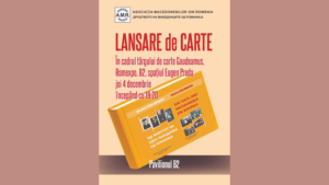 AMR, prezentă la Gaudeamus 2025 cu o lansare emoționantă: „Din viața unei macedonence din România”