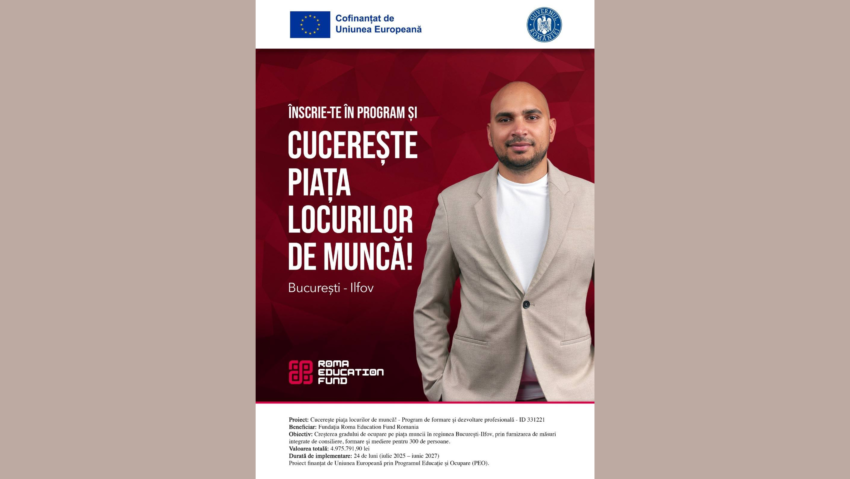 Cursuri gratuite de calificare pentru șomeri în București și Ilfov, prin proiectul „Cucerește piața locurilor de muncă”