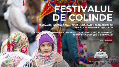 Sighetu Marmației găzduiește cea de-a XXXIII-a ediție a Festivalului Internațional de Colinde și Tradiții Ucrainene
