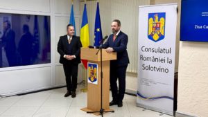 Aniversarea a 10 ani de la înființarea Consulatului României la Solotvino și celebrarea Zilei Culturii Naționale