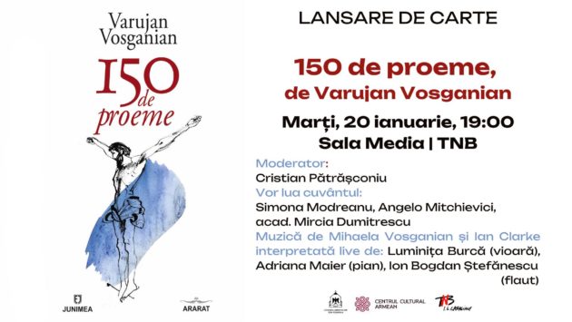 Lansarea cărții „150 de proeme”, de Varujan Vosganian