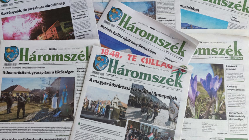 Presa scrisă din Covasna se află în criză