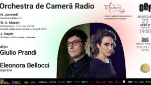 Doi invitati speciali din Italia pe scena Salii Radio