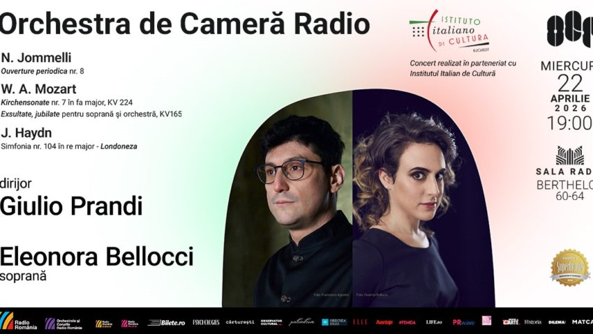 Doi invitati speciali din Italia pe scena Salii Radio