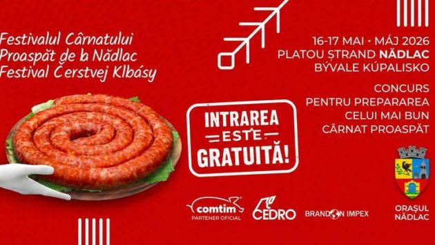 La Nădlac a fost organizat „Festivalului Cârnatului Proaspăt”