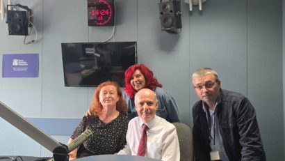 Ambasadorul Cehiei în România, E.S. Martin Košatka, în vizită la Radio Timișoara