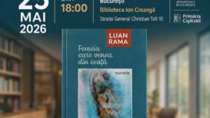 Asociația Liga Albanezilor din România anunță lansarea volumului „Femeia care venea din ceață. Albanezul”, de Luan Rama