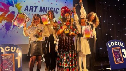 Marele Trofeu al Festivalului Internațional ART MUSIC FESTIVAL, ed. a VI-a, 2026 – SARA HANȚ (Comunitatea Romilor din Sibiu)! Felicitări!